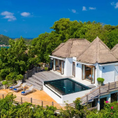 Отель Cape Shark Pool Villas 4* Вилла Делюкс с различными типами кроватей фото 2