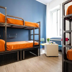 Отель Ostello Bello Grande Кровать в общем номере с двухъярусной кроватью фото 6