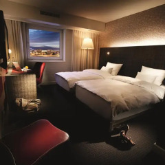 Отель pentahotel Leipzig 4* Стандартный номер с различными типами кроватей фото 2