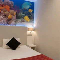 Отель Hostal Boqueria Стандартный номер с различными типами кроватей фото 9