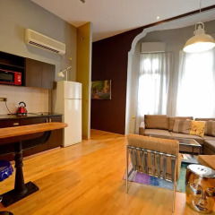 Eclectic Apart Hotel Апартаменты с разными типами кроватей фото 19