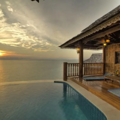 Отель Santhiya Koh Yao Yai Resort & Spa 5* Вилла Премиум с различными типами кроватей фото 8