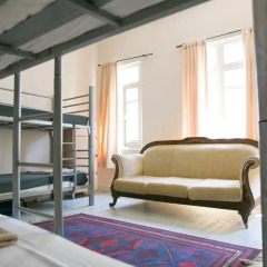 Levanten Hostel Кровать в общем номере двухъярусные кровати фото 7