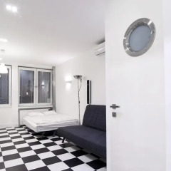 Апартаменты Goodnight Warsaw Apartments Wilcza 26a Студия с различными типами кроватей фото 2