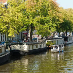 Отель Houseboat Prince-Avalon Нидерланды, Амстердам - отзывы, цены и фото номеров - забронировать отель Houseboat Prince-Avalon онлайн приотельная территория фото 2