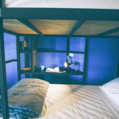 A7 Hidden Hostel Кровать в общем номере фото 11