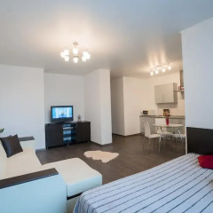 Гостиница Like Home Apartments в Саратове отзывы, цены и фото номеров - забронировать гостиницу Like Home Apartments онлайн Саратов комната для гостей фото 4