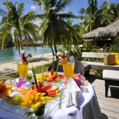 Отель InterContinental Resort and Spa Moorea 4* Стандартный номер с различными типами кроватей фото 5