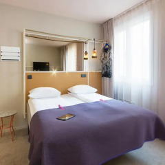 Отель Scandic Karl Johan 3* Улучшенный номер с различными типами кроватей фото 9