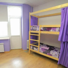 Solyanka Hostel Кровать в общем номере с двухъярусной кроватью