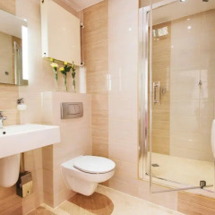Отель Hotelik pod Dębami Польша, Вроцлав - отзывы, цены и фото номеров - забронировать отель Hotelik pod Dębami онлайн ванная