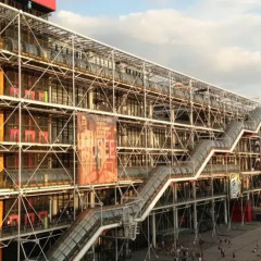 Отель Appartement Beaubourg-Georges Pompidou Париж приотельная территория