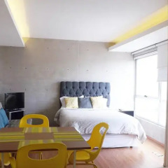 Отель Gym & Pool. Loft Condesa Neighborhood Мехико комната для гостей фото 3