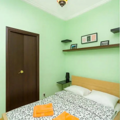 Апартаменты Four Squares Apartments on Tverskaya Улучшенные апартаменты с различными типами кроватей фото 31