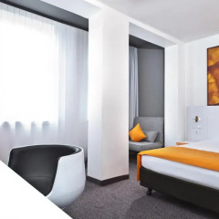 Отель Wyndham Garden Düsseldorf City Centre Königsallee Германия, Дюссельдорф - отзывы, цены и фото номеров - забронировать отель Wyndham Garden Düsseldorf City Centre Königsallee онлайн комната для гостей фото 3