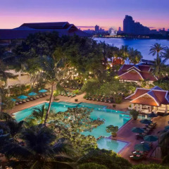Отель Anantara Riverside Bangkok Resort Таиланд, Бангкок - отзывы, цены и фото номеров - забронировать отель Anantara Riverside Bangkok Resort онлайн бассейн фото 3