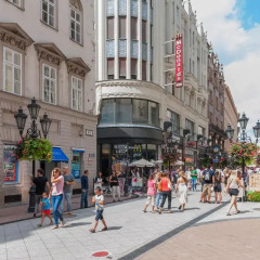 Апартаменты Váci Point Deluxe Apartments Улучшенные апартаменты с различными типами кроватей фото 6