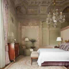 Four Seasons Hotel Firenze 5* Представительский люкс с различными типами кроватей фото 7