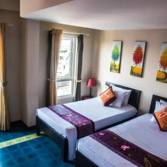 Отель Vietnam Backpacker Hostels - Downtown Номер Делюкс с различными типами кроватей фото 8