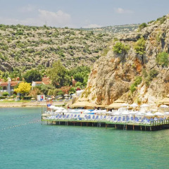 Altinorfoz Hotel Турция, Силифке - отзывы, цены и фото номеров - забронировать отель Altinorfoz Hotel онлайн приотельная территория