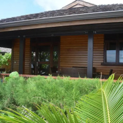 Отель Moorea Golf Lodge 3* Бунгало с различными типами кроватей фото 2