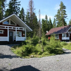 Гостиница Holiday home Vepsskiy Hytor Коттедж с разными типами кроватей фото 14