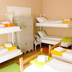 Hostel Beogradjanka Кровать в общем номере с двухъярусной кроватью фото 10