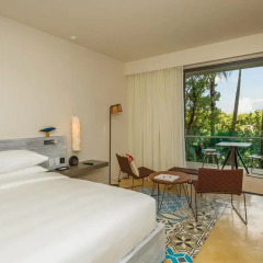 Отель Andaz Mayakoba - a Concept by Hyatt Стандартный номер с различными типами кроватей фото 2