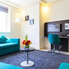 Отель Pearl Park Inn Номер Делюкс с разными типами кроватей фото 3