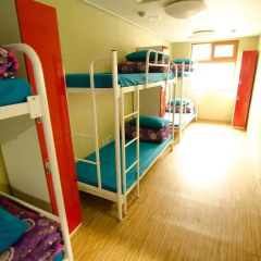 Kimchee Sinchon Guesthouse - Hostel Кровать в общем номере с двухъярусной кроватью фото 27