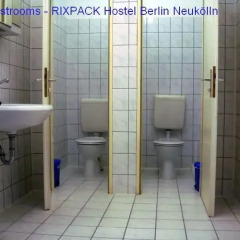 Rixpack Hostel Neukölln Кровать в общем номере с двухъярусной кроватью фото 21