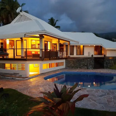 Отель Te Tavake by Tahiti Homes Вилла с различными типами кроватей фото 10