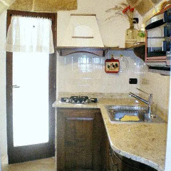 Отель Il Papavero Rosso Гальяно дель Капо в номере фото 2