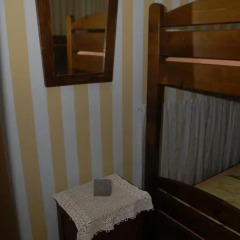 Hostel Mleczarnia Кровать в общем номере с двухъярусной кроватью фото 23