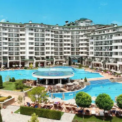 Отель GT Emerald Resort & SPA Apartments Болгария, Равда - отзывы, цены и фото номеров - забронировать отель GT Emerald Resort & SPA Apartments онлайн бассейн фото 3