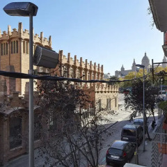 Отель Magic Fountain Apartments Испания, Барселона - отзывы, цены и фото номеров - забронировать отель Magic Fountain Apartments онлайн балкон