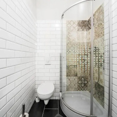 Отель Erzsébet Apartmanok ванная