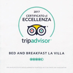 Отель Bed and Breakfast La Villa Пресичче парковка
