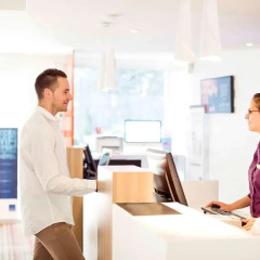 Отель Novotel Toulouse Purpan Aéroport Франция, Тулуза - отзывы, цены и фото номеров - забронировать отель Novotel Toulouse Purpan Aéroport онлайн интерьер отеля фото 2