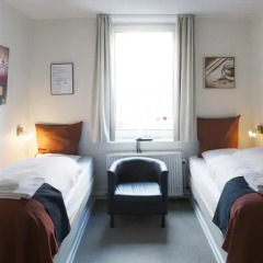 Hotel Domir Odense 2* Стандартный номер с 2 отдельными кроватями фото 12