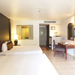 Отель Phuket Orchid Resort and Spa 4* Стандартный семейный номер с разными типами кроватей фото 12