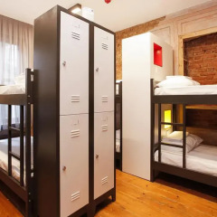 Downtown Istanbul Hostel Кровать в женском общем номере с двухъярусной кроватью фото 9