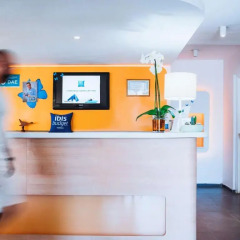Отель ibis budget Tanger Марокко, Медина Танжера - отзывы, цены и фото номеров - забронировать отель ibis budget Tanger онлайн интерьер отеля фото 3