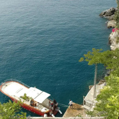 Отель La Torricella Ravello Accommodation Минори приотельная территория