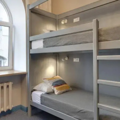 Hotel & Hostel Vstrechi na Arbate Номер с общей ванной комнатой с различными типами кроватей (общая ванная комната) фото 8