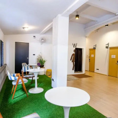Oldtown Hostel Кровать в общем номере с двухъярусной кроватью фото 12