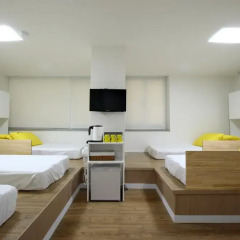 Отель 24 Guesthouse Namsan 2* Номер категории Эконом с различными типами кроватей фото 5