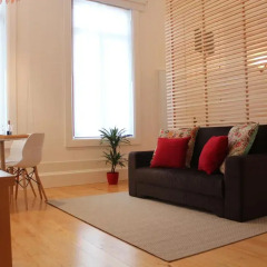 Отель Porto Ribeira Flat Апартаменты с разными типами кроватей фото 8