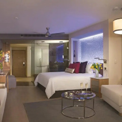 Отель Breathless Riviera Cancun Resort & Spa, Adults Only 4* Полулюкс с различными типами кроватей фото 13