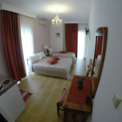 Akrotiri Hotel Студия с разными типами кроватей фото 7